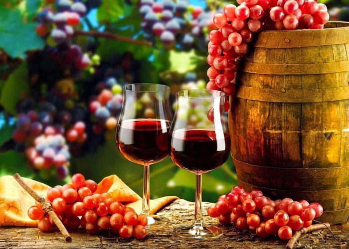 Простой рецепт вина из винограда