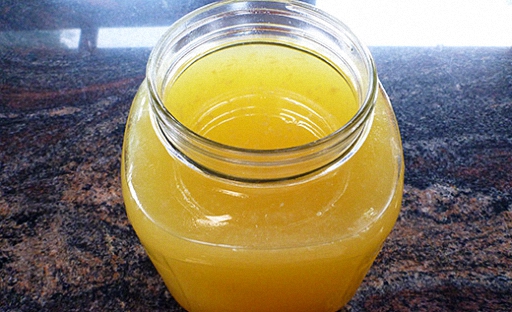 Настойку лимонной цедры процедить